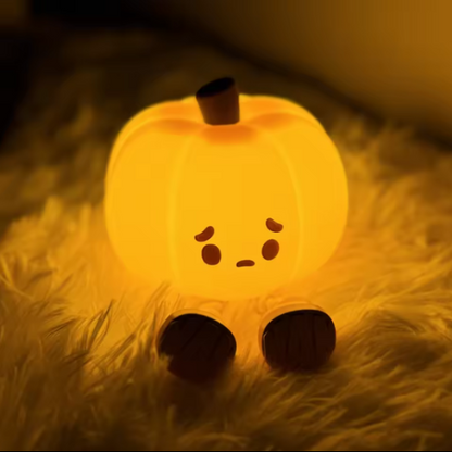 Luz nocturna de calabaza para Halloween